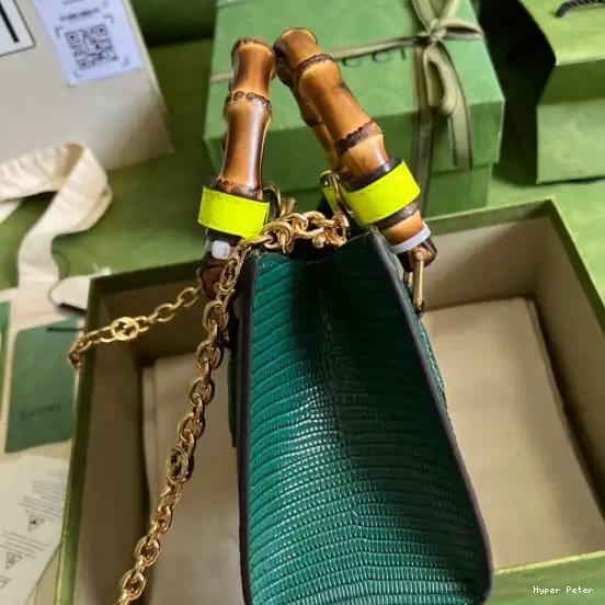 Hyperpeter lizard Diana Gucci mini bag 0507
